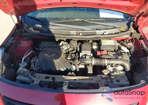 2014 Nissan Versa 1.6 S+ z USA, uszkodzony, nr VIN 3N1CN7AP4EL859625